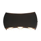 Frendorf | Ellipse/Kurve/Wabennetz Mini Wandleuchte Nordisch Metallic 4/6-Glühbirne Flur LED Wandleuchte in Schwarz