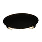 Frendorf | Ellipse/Kurve/Wabennetz Mini Wandleuchte Nordisch Metallic 4/6-Glühbirne Flur LED Wandleuchte in Schwarz