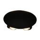 Frendorf | Ellipse/Kurve/Wabennetz Mini Wandleuchte Nordisch Metallic 4/6-Glühbirne Flur LED Wandleuchte in Schwarz