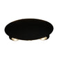 Frendorf | Ellipse/Kurve/Wabennetz Mini Wandleuchte Nordisch Metallic 4/6-Glühbirne Flur LED Wandleuchte in Schwarz