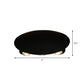 Frendorf | Ellipse/Kurve/Wabennetz Mini Wandleuchte Nordisch Metallic 4/6-Glühbirne Flur LED Wandleuchte in Schwarz
