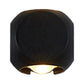 Frendorf | Mini Cube Wand Washer Sconce Nordic Aluminium 2/4-Kopf Wohnzimmer LED Wandlampe in Schwarz/Weiss