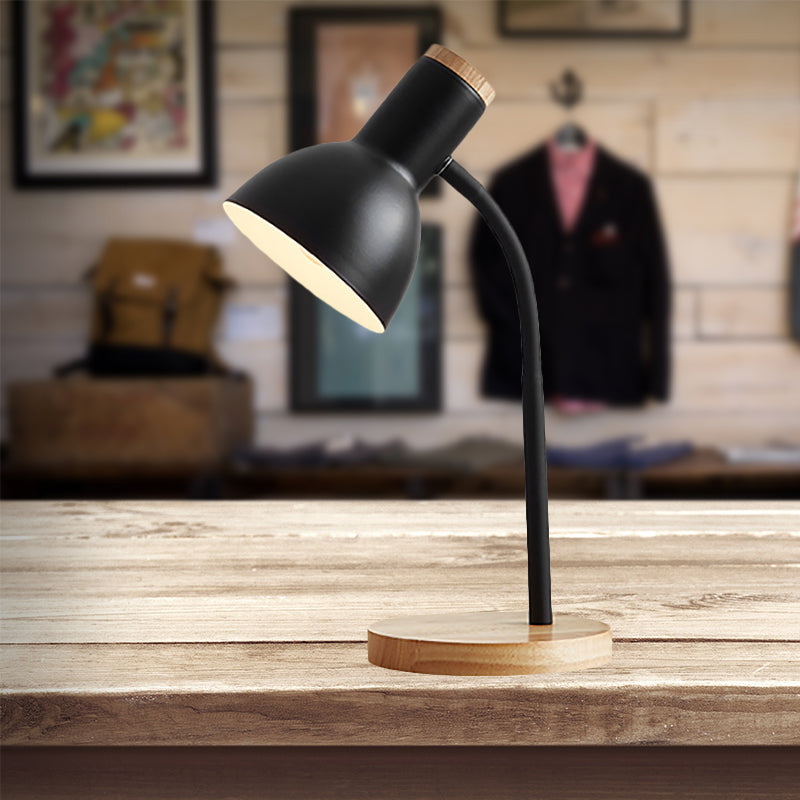 Augenfreundliche Metall-Schreibtischlampe Ein Licht Nordic Style Studiolampe für das Kinderzimmer