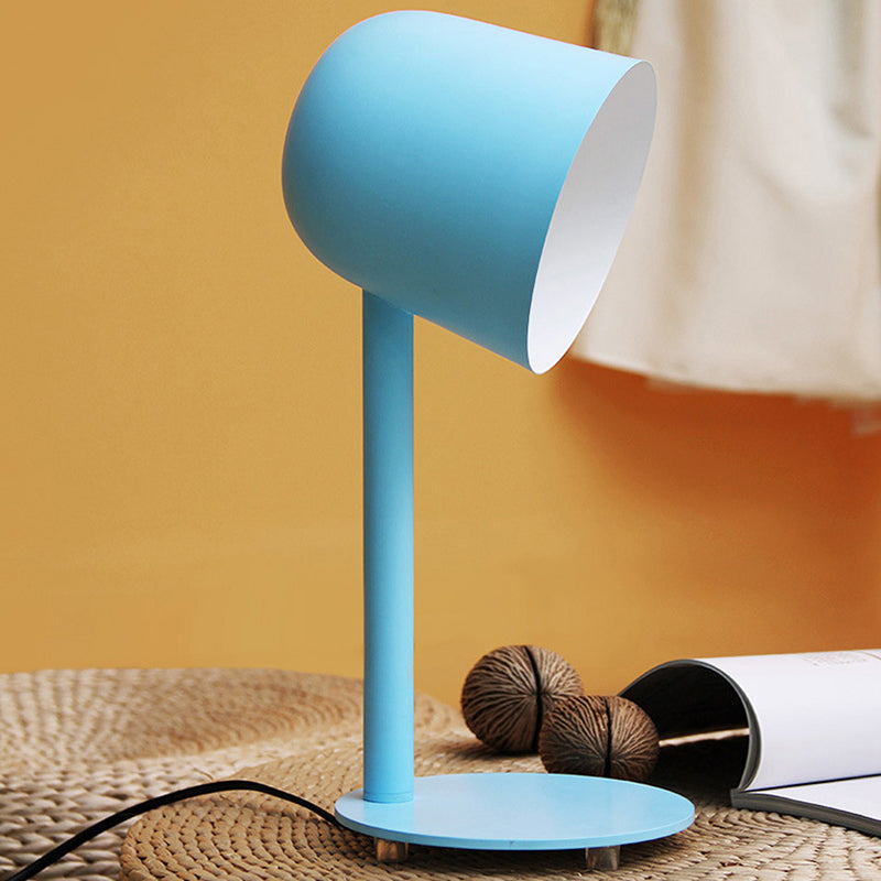 Kindergarten Schlafsaal Tasse Schreibtischlampe Metall Eine Lampe Macaron Loft Schreibtischlampe