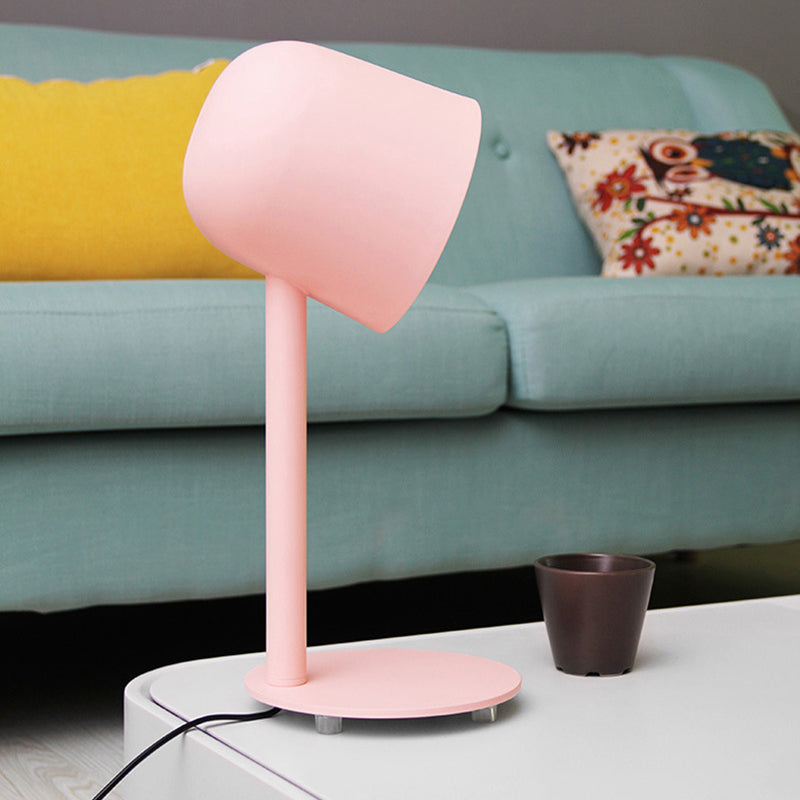 Kindergarten Schlafsaal Tasse Schreibtischlampe Metall Eine Lampe Macaron Loft Schreibtischlampe