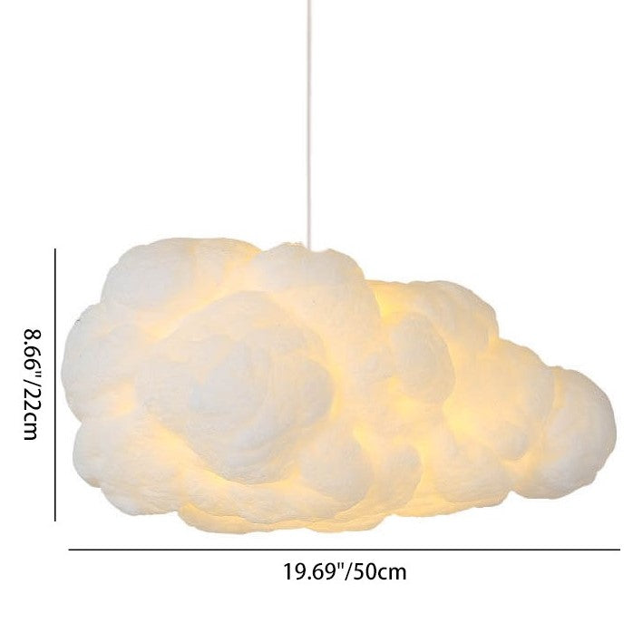Wolke 1-Licht LED Pendelleuchte