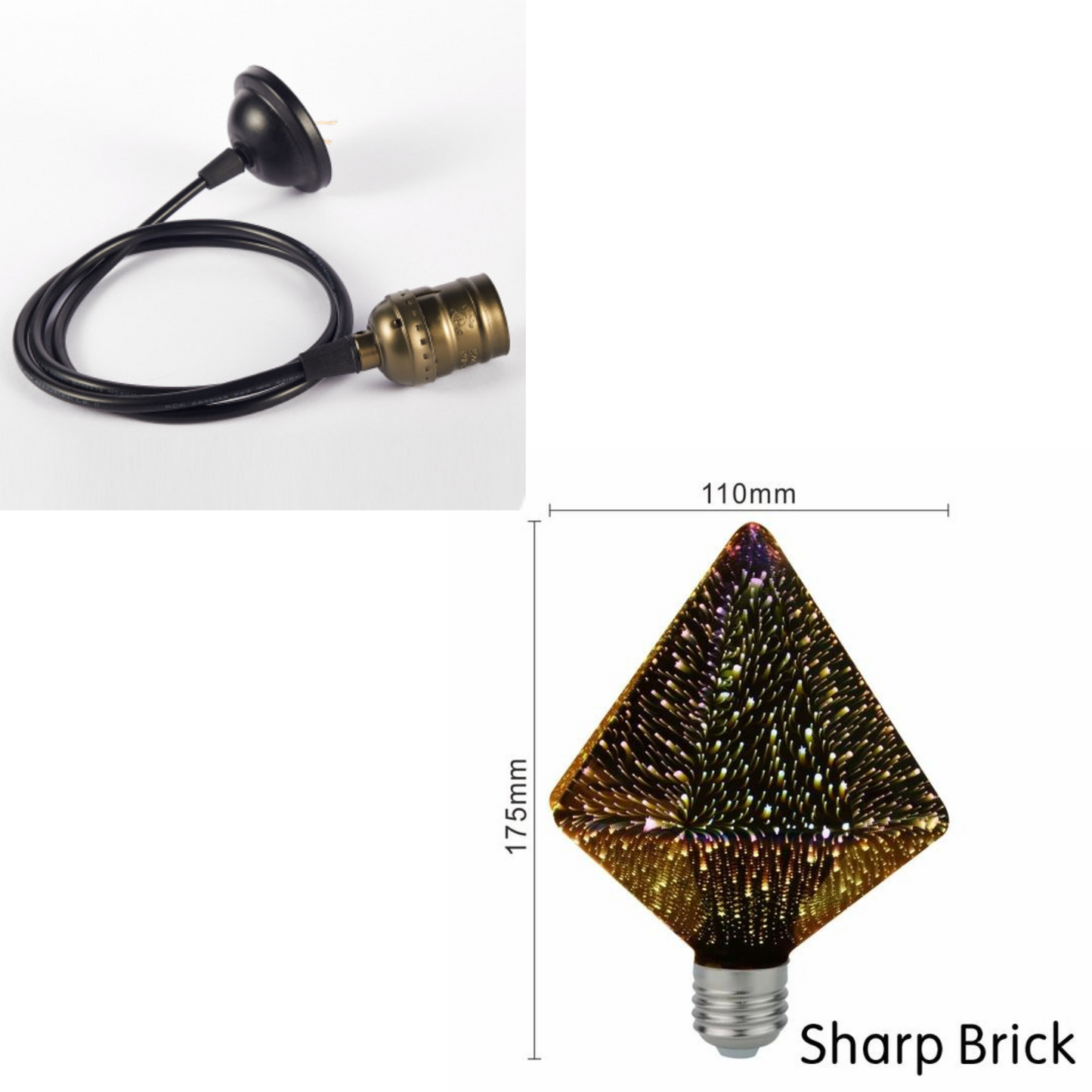3D LED Feuerwerksbirne