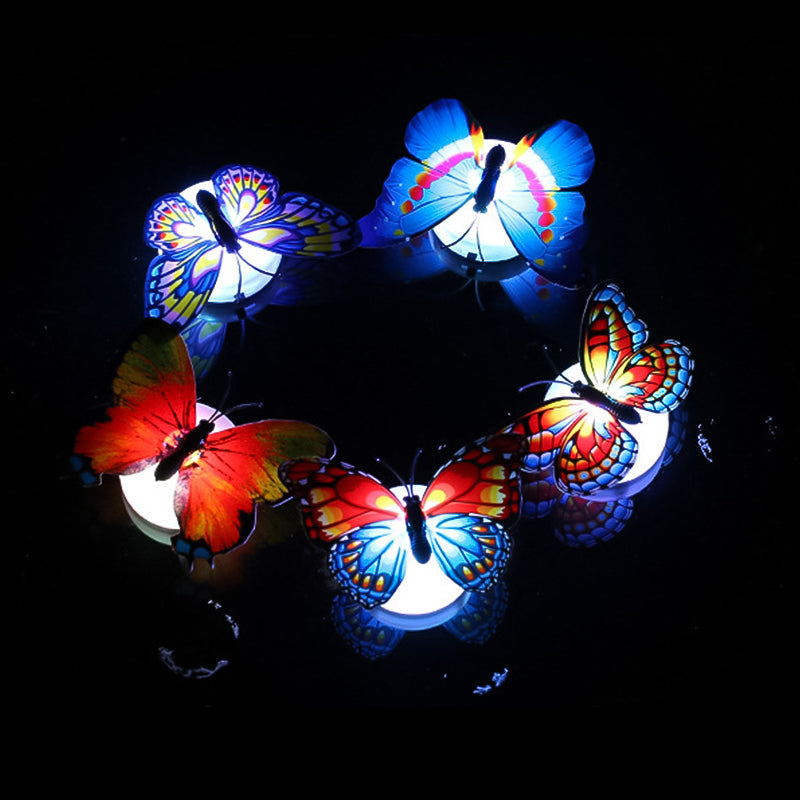 Frendorf | LumiWings - 3D bunte LED Schmetterlings Nachtlichter