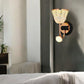 Frendorf | LustreVintage Kristall-Wandleuchte im Retro-Design | Elegante Beleuchtung | Dekorative Wandlampe für Zuhause