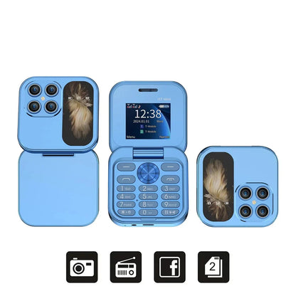 Frendorf | NanoFlip - 2024 Neues Mini-Flip-Handy