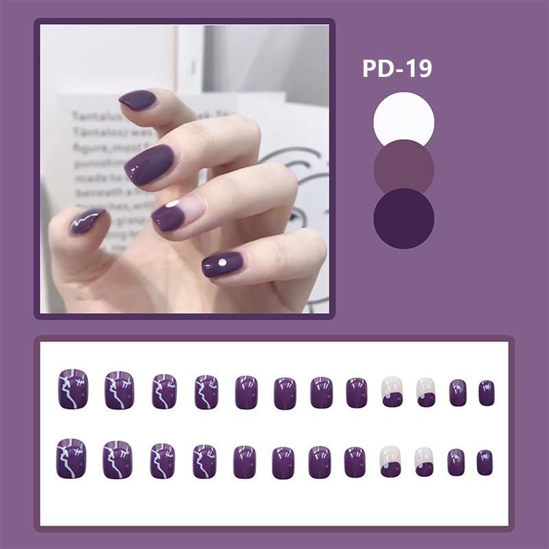 Frendorf | Vollabdeckende Fake Nail Tips (24 Stück)