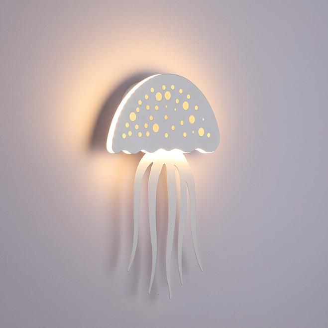 Moderne kreative 1-Licht LED Qualle Wandleuchte