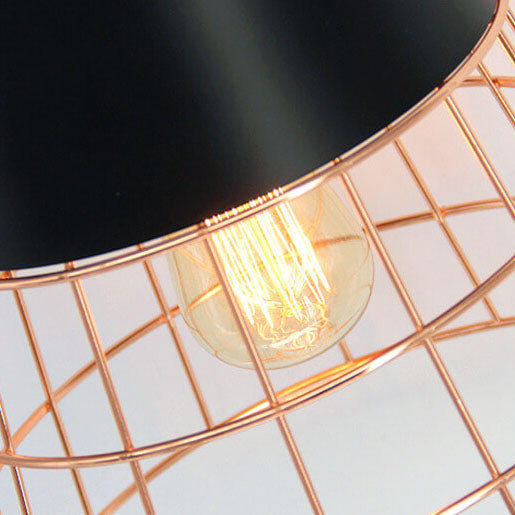 Frendorf | CageNova Geometrische Pendelleuchte | Nordic Design | Eisenkäfig | Einzigartige Beleuchtung