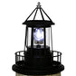 Frendorf | SolarSpin LED Gartenleuchte | Rotierender Turm | Solarbetrieben | Deko & Landschaftsbeleuchtung