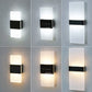 Frendorf | LumaZen Solar LED-Wandlampe | Wetterfest | Solarbetriebene Außenbeleuchtung | Garten- & Terrassen-Deko