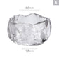 1PC Glas Teeset Kleine Weinglas Verkostung Transparente Teetassen Weißweinbecher