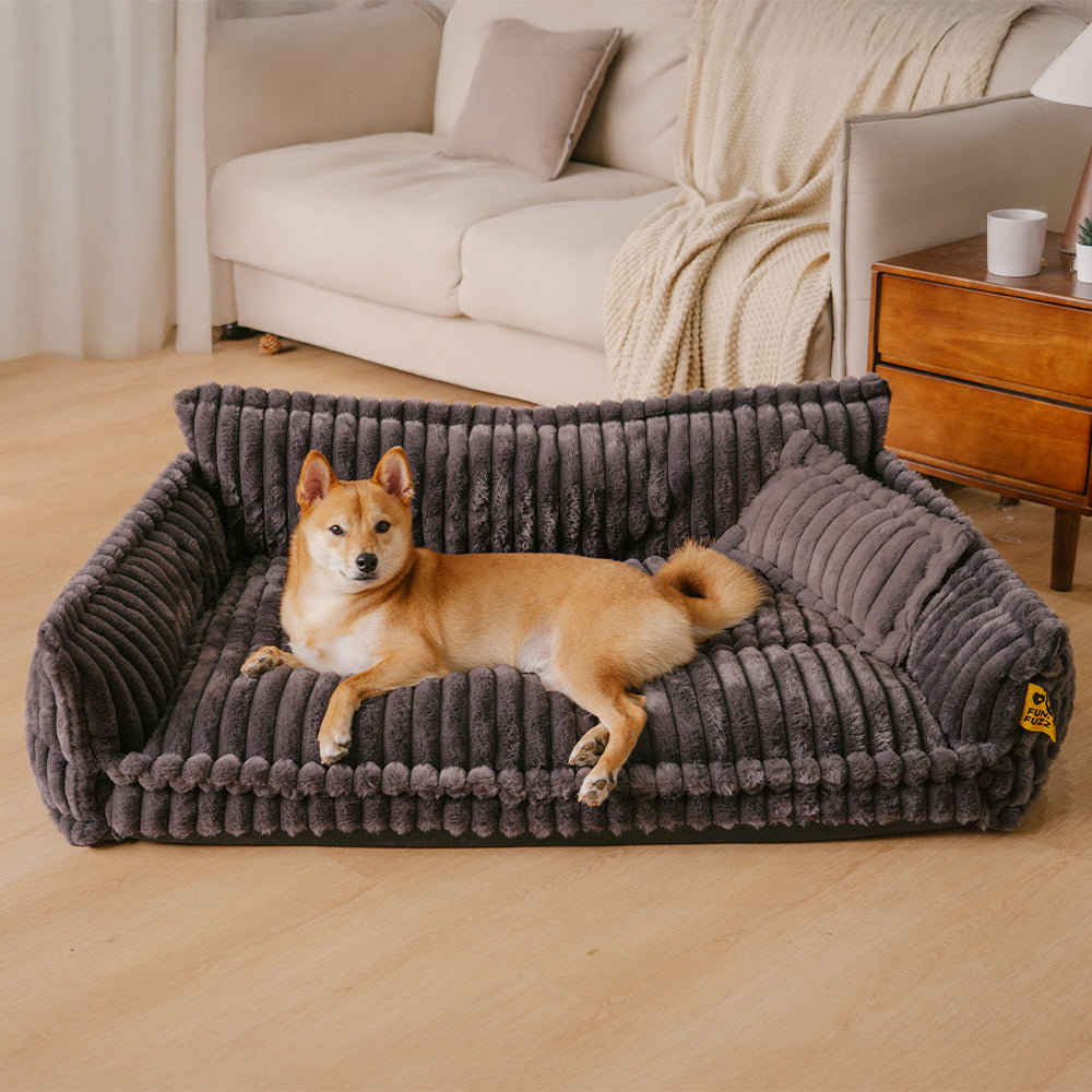 Bettbezug - Groß Waschbar Flauschig Orthopädisch Weiches Hundekissen Hundesofa Bett