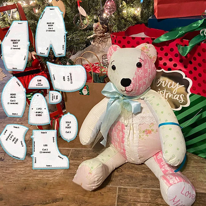 Frendorf |  Memory Bear Schablonen Lineal Set