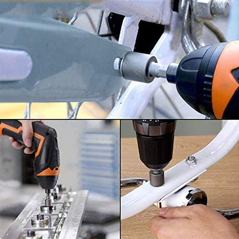 Frendorf | 14 Stück Sechskantgriff Power-Nüsse