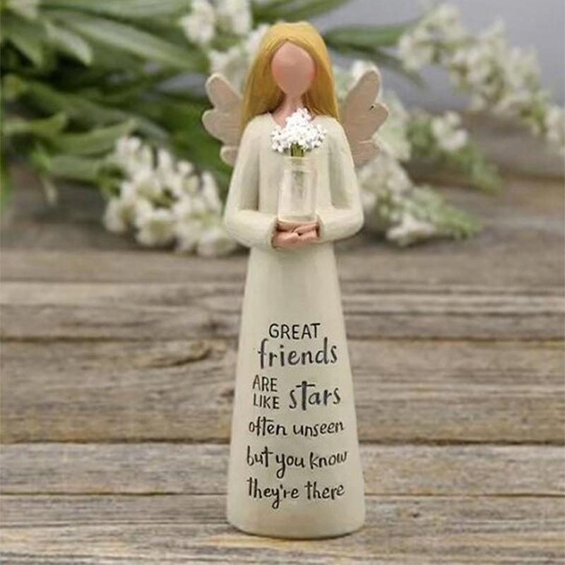 Frendorf | Feier Freundschaft Geschenke Statue - Handbemalte Skulpturen Ornament