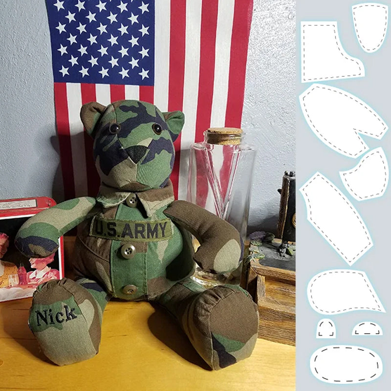 Frendorf |  Memory Bear Schablonen Lineal Set