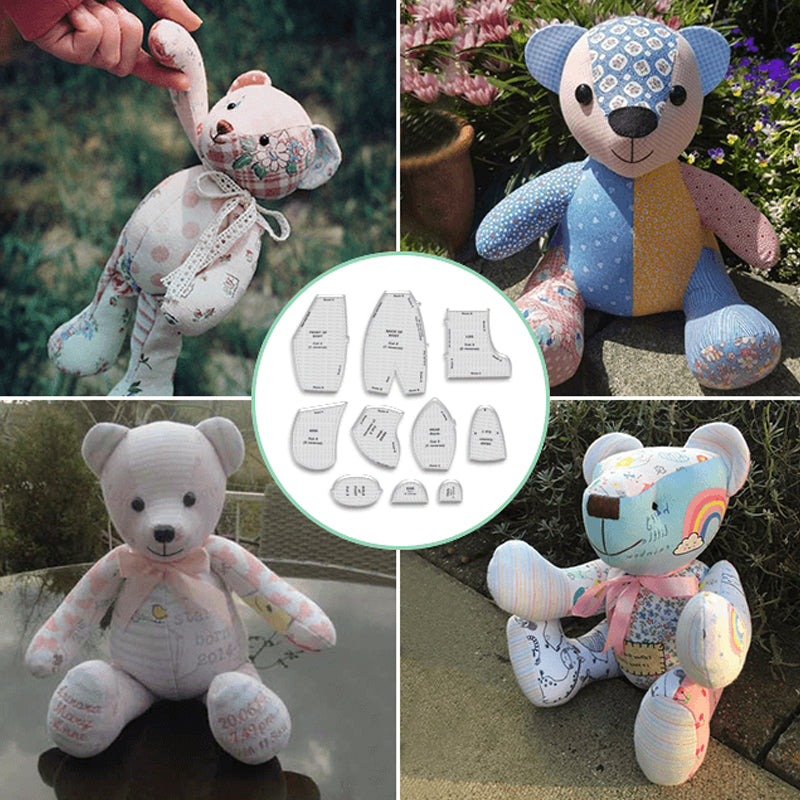Frendorf |  Memory Bear Schablonen Lineal Set