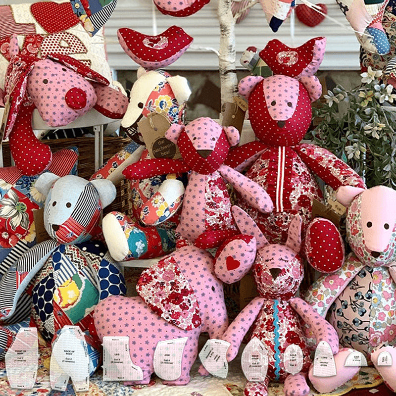 Frendorf |  Memory Bear Schablonen Lineal Set