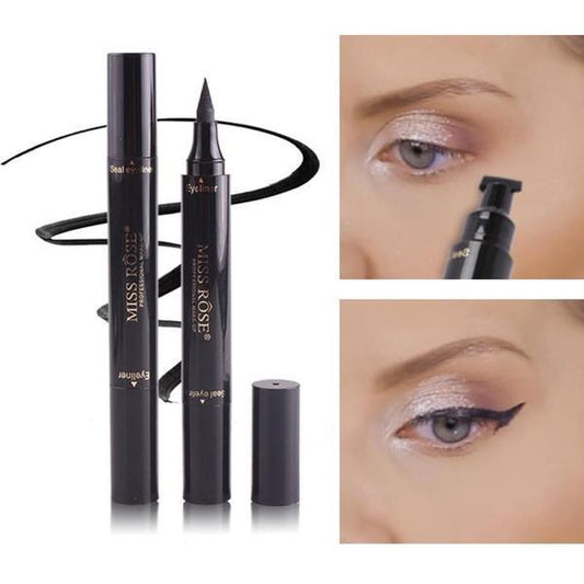 Frendorf | 2 in 1 Flüssig-Eyeliner mit Flügelstempel