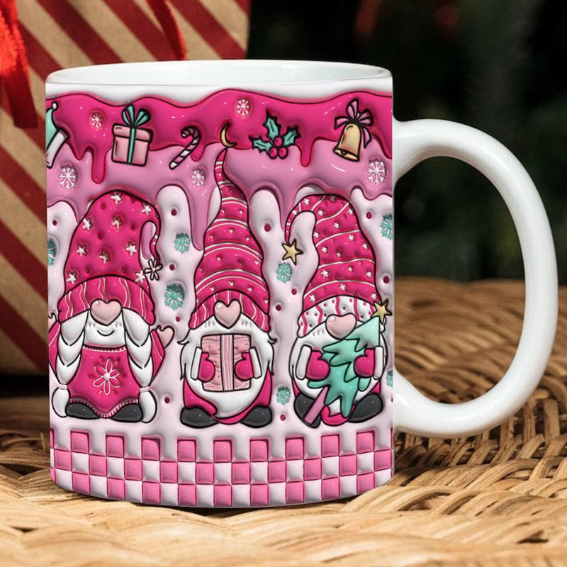 Frendorf | 3D Weihnachten Aufgeblasene Tasse Wrap