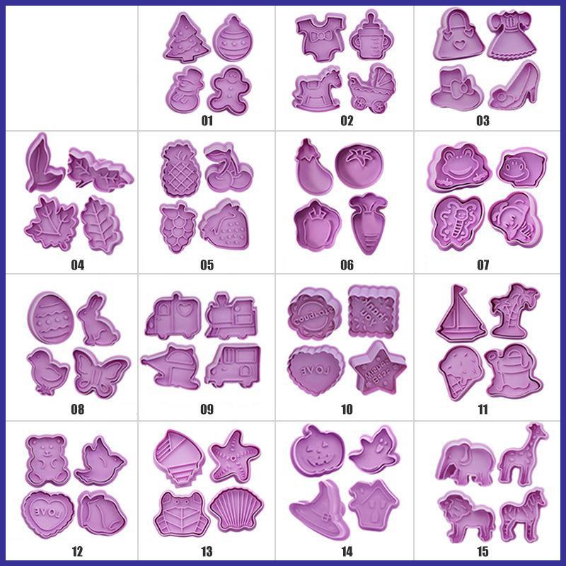 Thema Keksstempel Set (4 Stk)