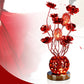 Frendorf | RoséLumina Aluminium LED Tischlampe | Elegantes Design | Stimmungslicht | Leselampe | Deko für Zuhause
