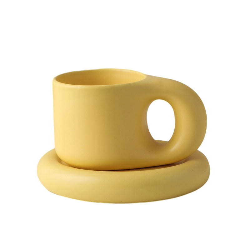 Nordic Minimalist Süße Dicke Tasse