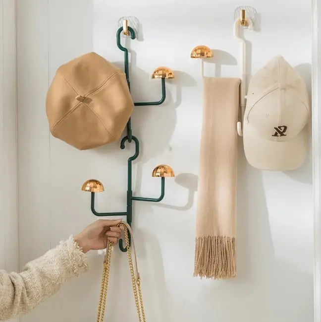 Frendorf | 360° Drehbare Hängende Aufbewahrung – Eleganter Ordnungshelfer für Kleidung, Hüte & Accessoires