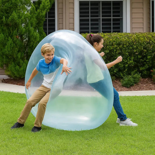 Frendorf | Aufblasbarer elastischer Bubble-Ball – Mit Wasser befüllbar & springt wie verrückt