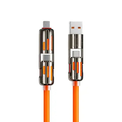 Frendorf | Schnelles 4-in-1 USB-Kabel – Universell & Langlebig