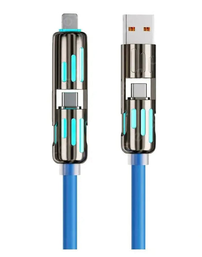Frendorf | Schnelles 4-in-1 USB-Kabel – Universell & Langlebig