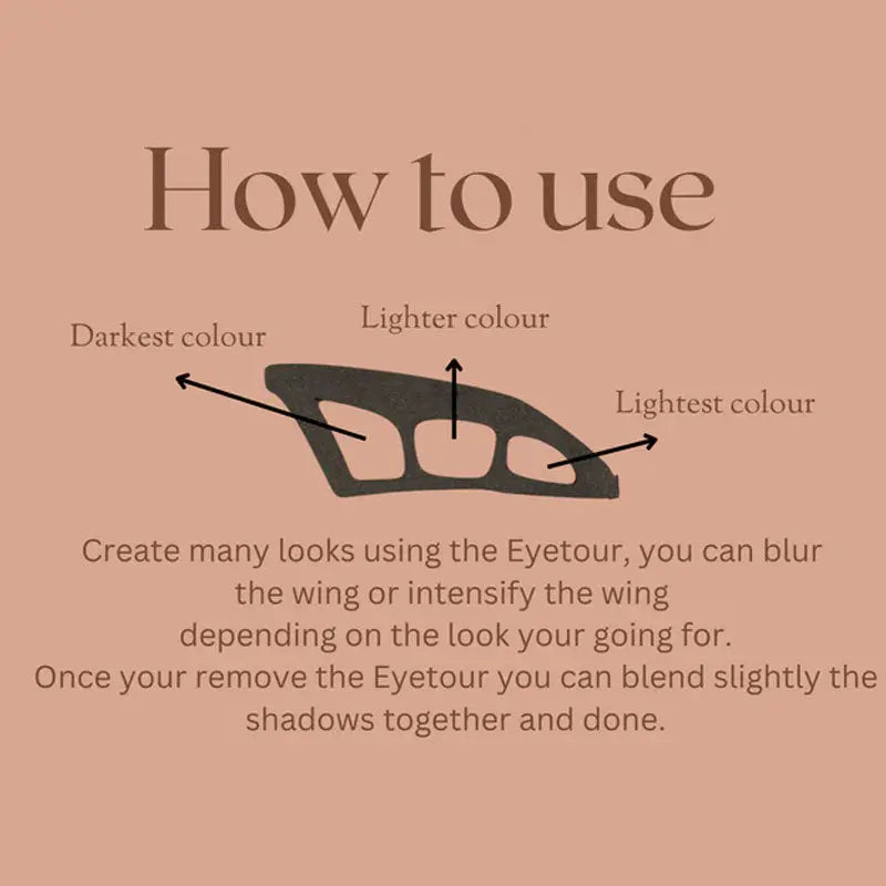 Frendorf | Augen-Make-up-Hilfe für gleichmäßigen Lidschatte