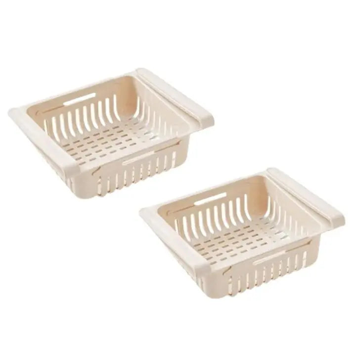 Frendorf | Ausziehbare & Erweiterbare Kühlschrank-Schublade