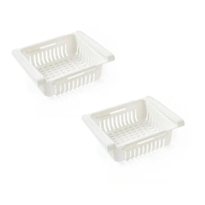 Frendorf | Ausziehbare & Erweiterbare Kühlschrank-Schublade