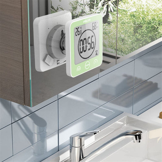 Frendorf | HydroTime Wasserdichtes Wanduhren – Elegante Zeitmessung für Duschen und Spa-Umgebungen