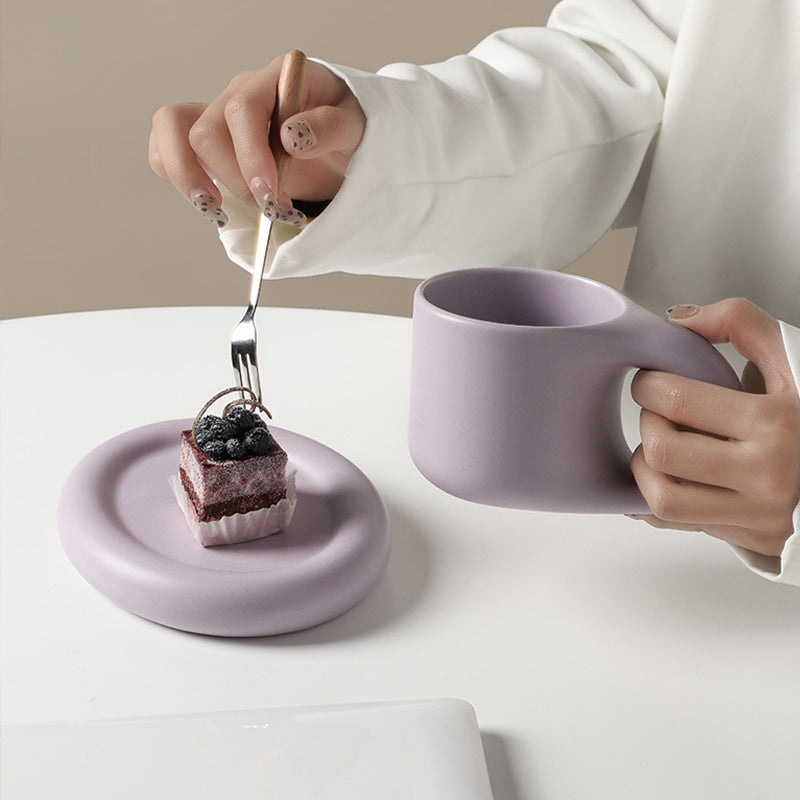 Nordic Minimalist Süße Dicke Tasse
