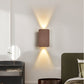 Frendorf | ZenLuxe Nordic Design LED Wandleuchte | Modernes Aluminium | Flaches Panel | Energiesparend | Dekolampe für Wohnzimmer &amp; Büro