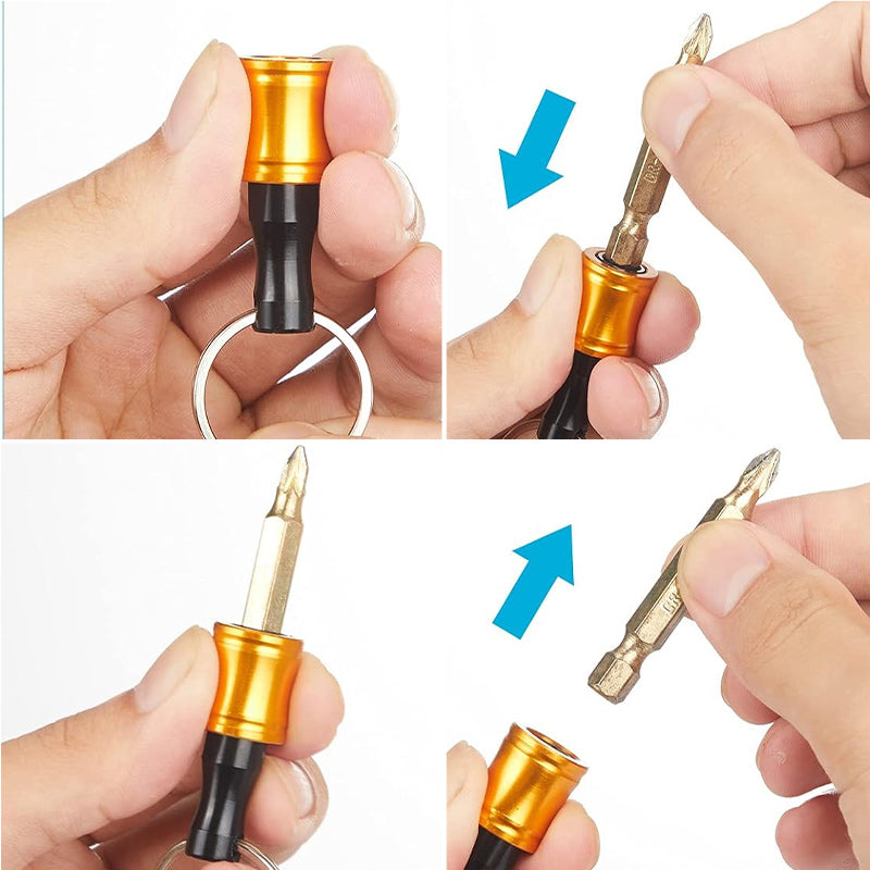 Frendorf | 1/4" Sechskant-Bit-Halter Karabiner