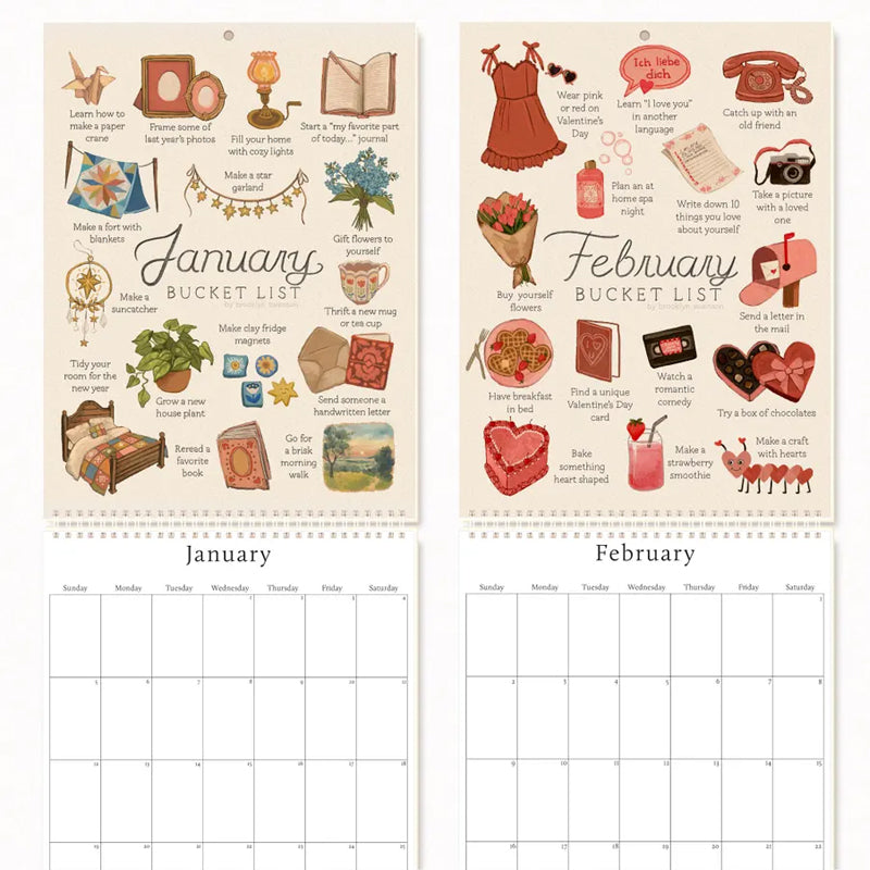 Frendorf | 2025 Bucket List Kalender