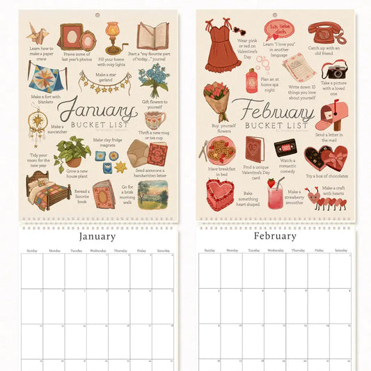 Frendorf | 2025 Bucket List Kalender