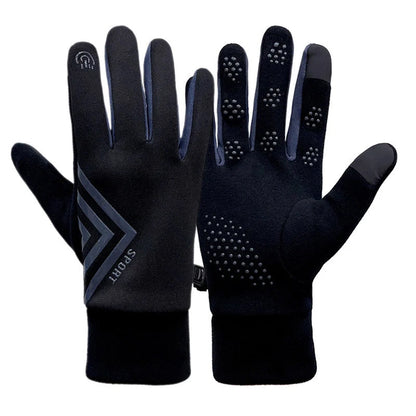 Wasserdichter, rutschfester und kältebeständiger Finger-Touchscreen-Handschuh
