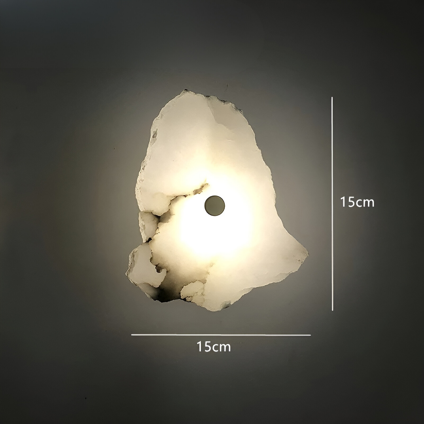 Frendorf | MarmorGlow - Luxuriöse LED-Wandleuchte aus Marmor