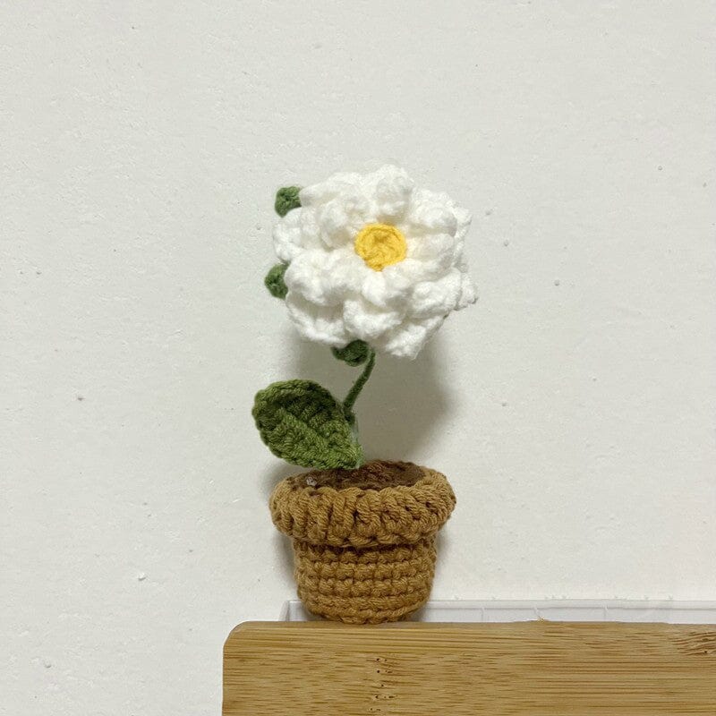 Frendorf | Handgemachte gestrickte Blumen