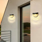 Frendorf | SolarCrest LED Wandleuchte | Halbkreis-Design | Solarbetrieben | Wasserdicht | Zaun- und Außenbeleuchtung