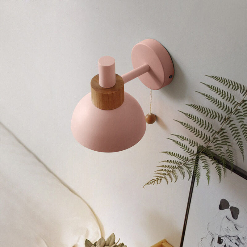 Frendorf | MacaroonGlow Nordic Wandlampe | Farbiges Kugeldesign | Einflammige LED-Wandleuchte für Wohnräume